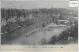 Geneve - La Jonction du Rhone et de l'Arve