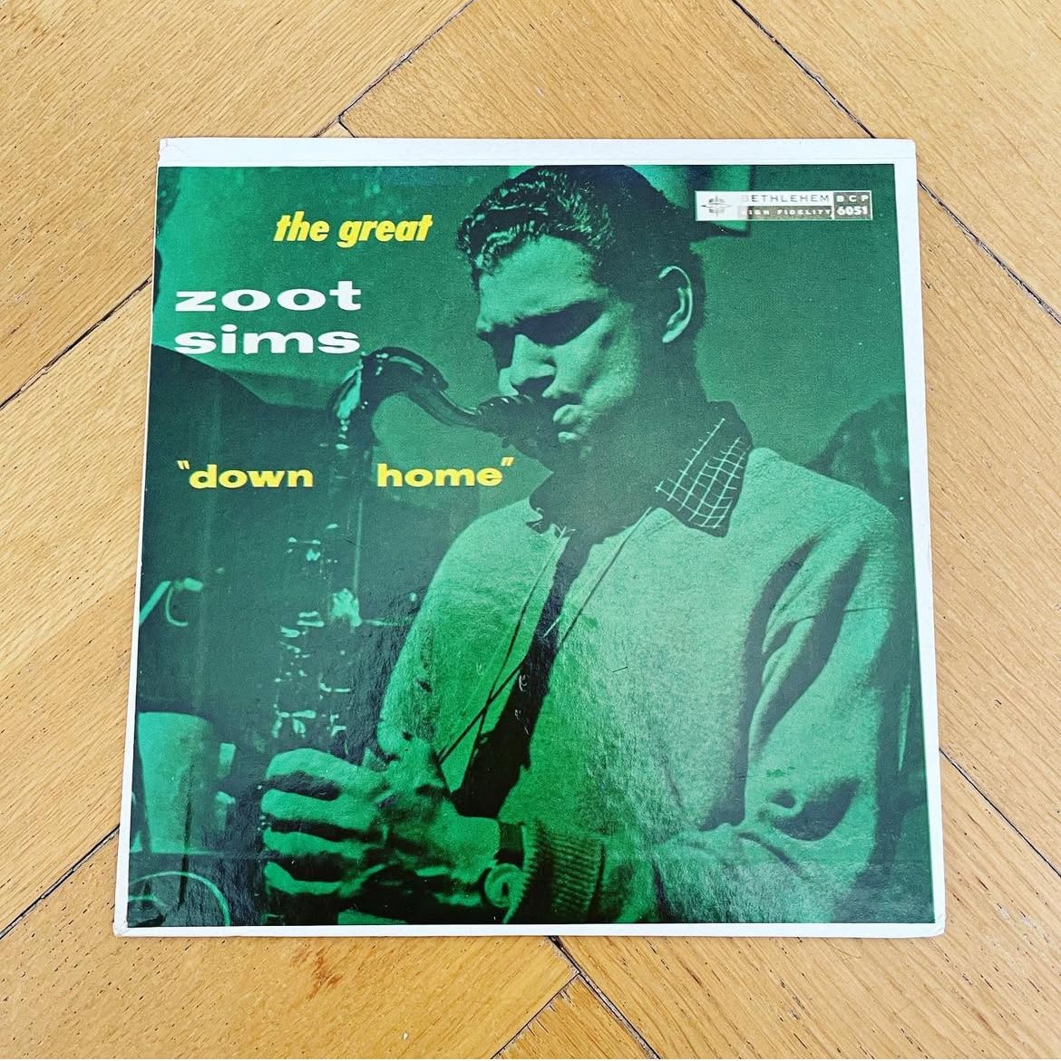 Dischi in vinile: Down Home Zoot Sims 1963 – US – Usato da Basel venduto da porkpierecords