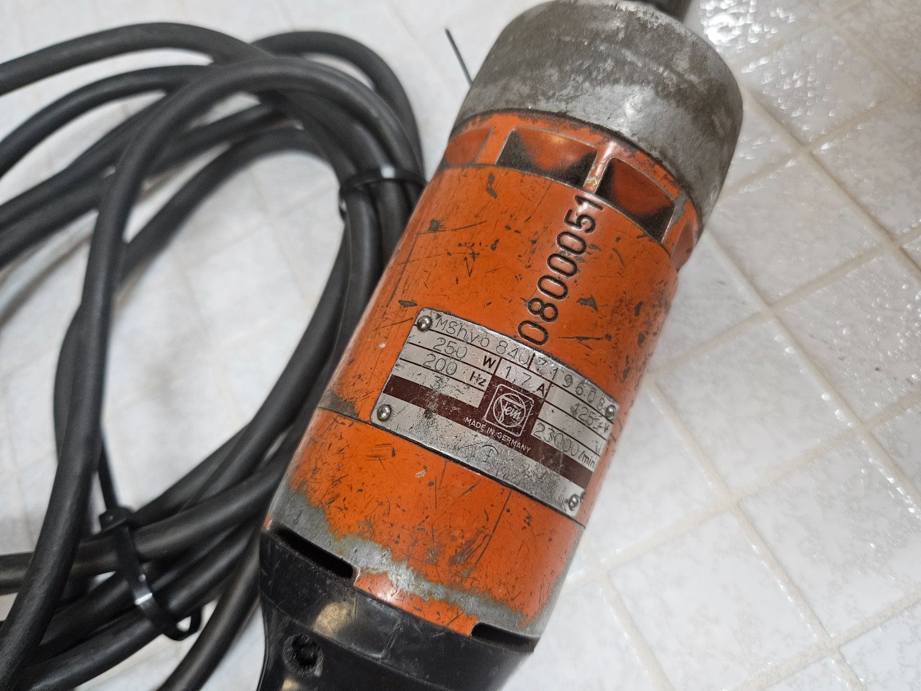 Tutte le macchine: FEIN Winkelschleifer USV6 RA 250W Gebraucht – Usato da Menziken venduto da mz788fd 1