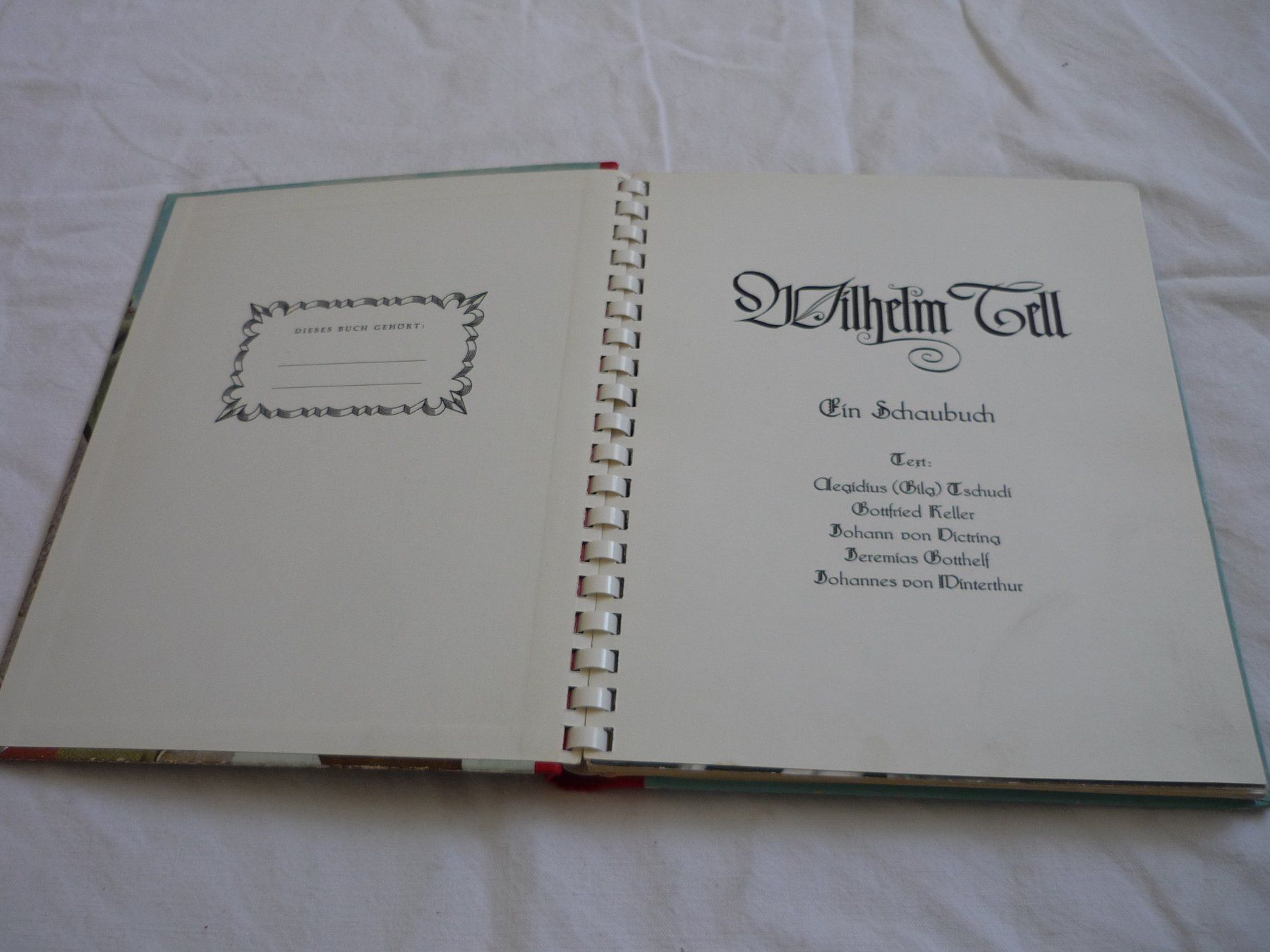 Libri: Kinderbuch - Wilhelm Tell - ein Schaubuch – Usato da Beringen venduto da Flatretriever 1