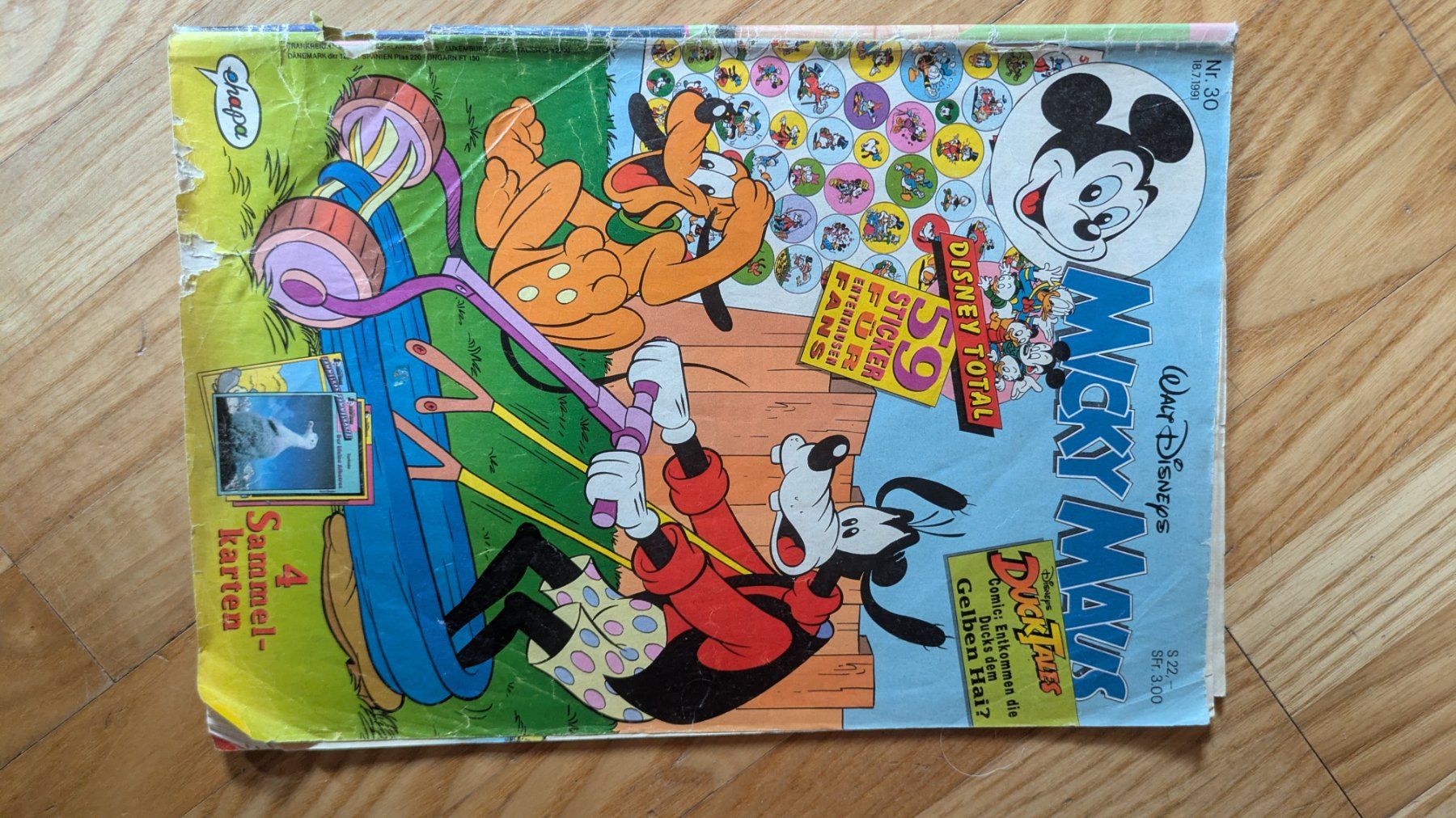 BD: Micky Maus 1991 – D'occasion à Lommis par susannekoenig