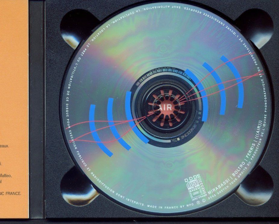 CDs: Air - Giovanni Mirabassi – D'occasion à Delémont par MaxPlan 3