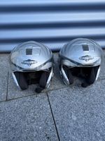 Caberg Jethelm Gr. L&XS Silber mit Sprechanlage,Top Zustand!
