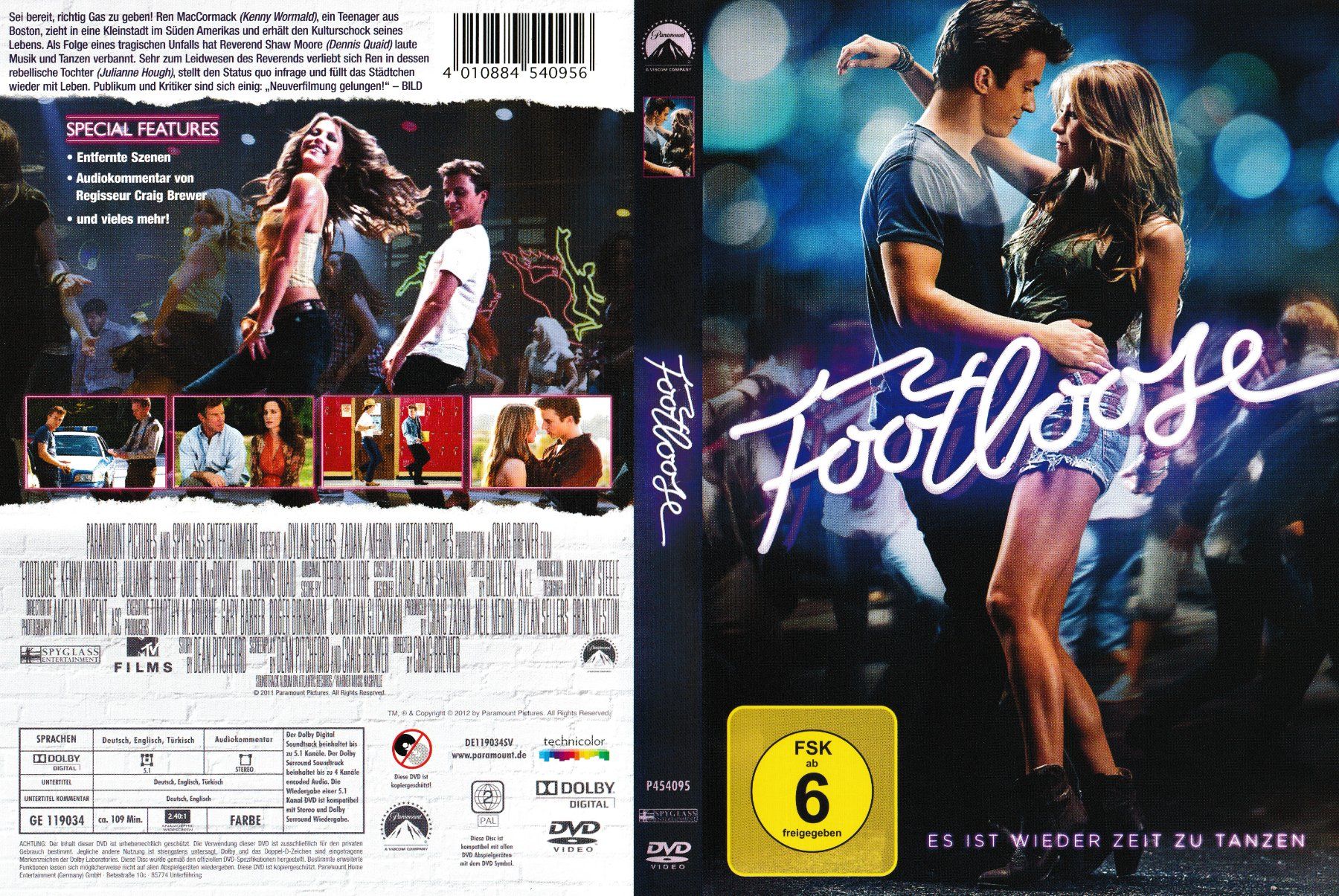 Alle DVDs: DVD - Footloose – Gebraucht aus Langnau am Albis von MediaRescuerKeLoX