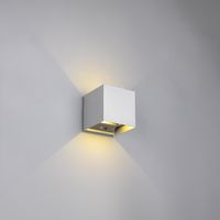 LED Aussen Wandleuchte, IP44 10 cm Breit