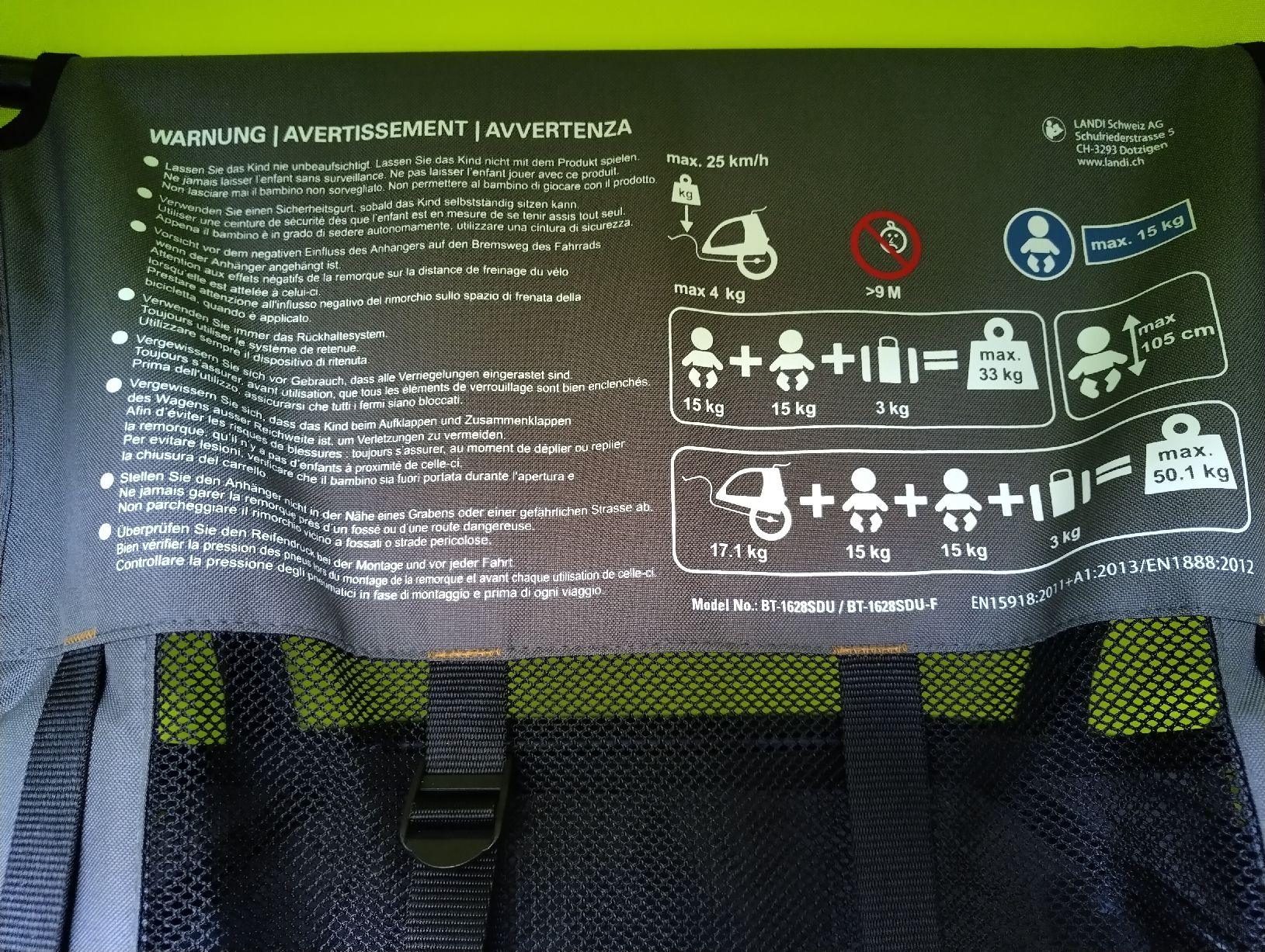 Anhänger: Velo und Jogging Anhänger – Neu (gemäss Beschreibung) aus Lyss von JohnDeere4955 5