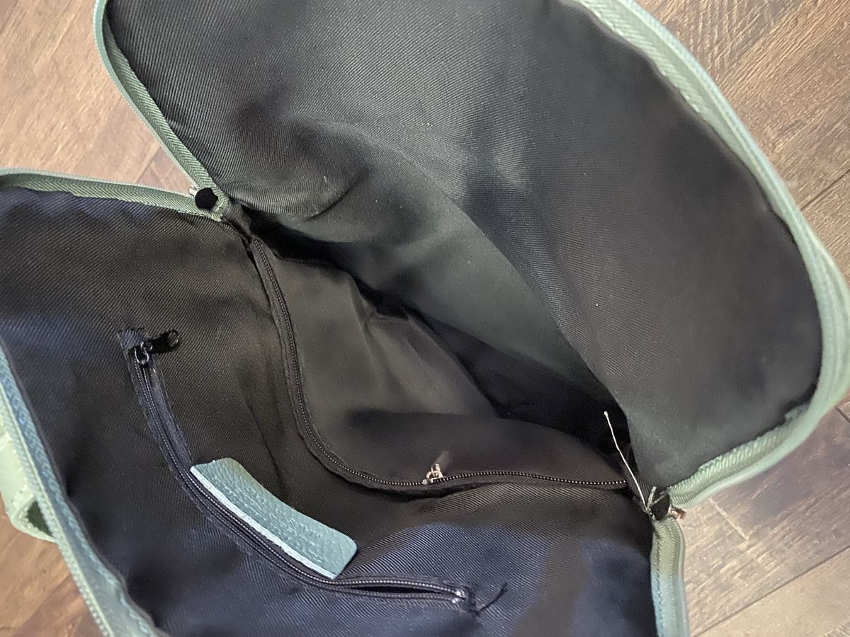 Zaini: Lederrucksack mintgrün neu! – Nuovo e nell'imballaggio originale da Büron venduto da Coerner 8