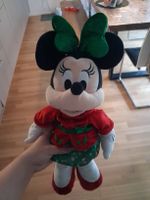 Plüschfigur Minnie Mouse Disney Store 2019 Weihnachten