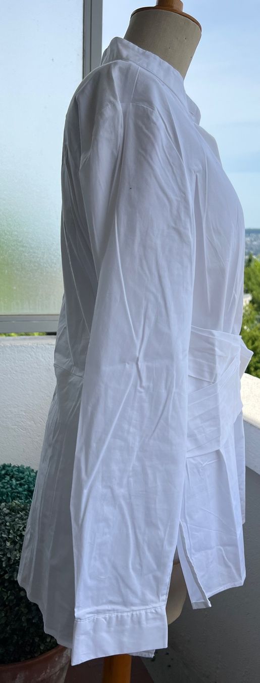 Camicette: Oui Weisse, edle Bluse mit Bindegürtel, Grösse 42 – Usato da Kilchberg ZH venduto da jul_d2j2 1