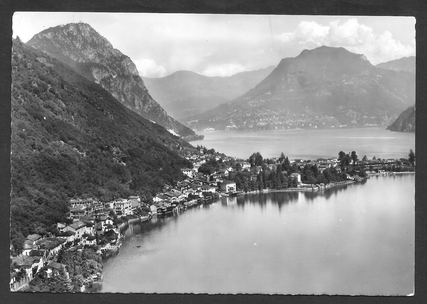 Cartoline postali: Melide Aerofoto – Usato da Olten venduto da clotaldi