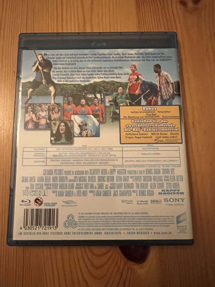 Tutti i DVDs: Blu-ray Kindsköpfe FSK 0 – Usato da Basel venduto da veralt 1