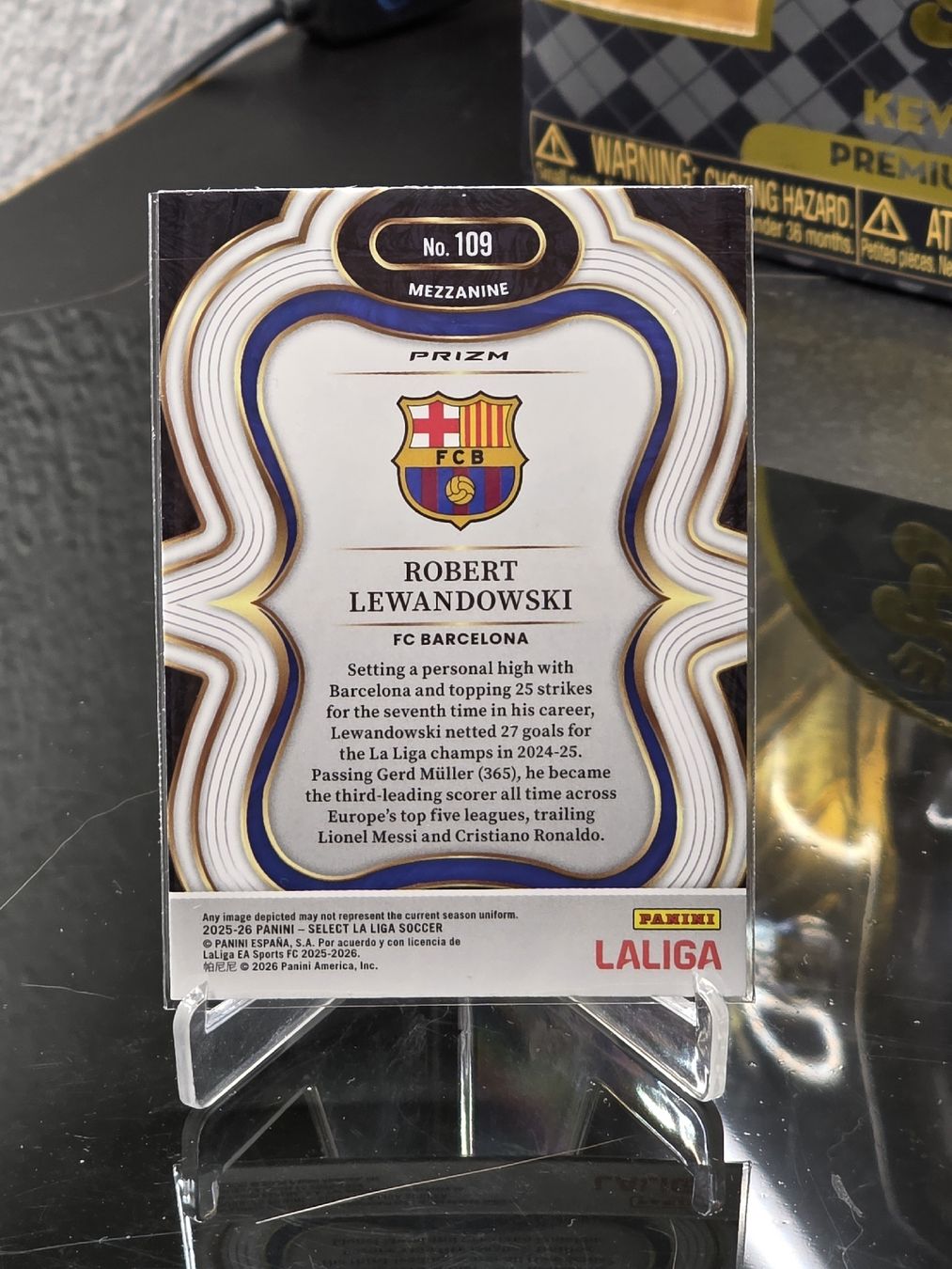 Panini Carte collezionabili: Carte de Collection select Foot Lewandowski Barcelona – Nuovo (secondo la descrizione) da Vevey venduto da ros2 1