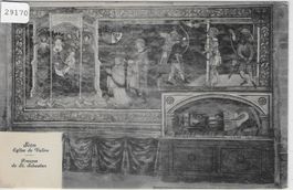 Sion - Eglise de Valere - Fresque de