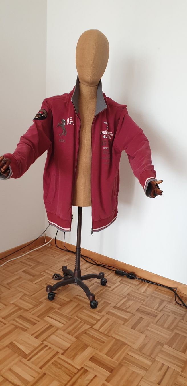 Aeronautica Militare Giacche: Aeronautica Jacke Rot – Usato da Richterswil venduto da Bardock0124 6