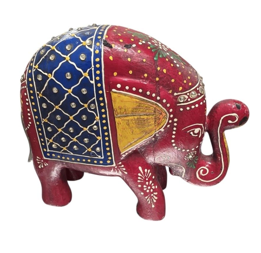 Statuette: Elephant indien en bois – Nuovo e nell'imballaggio originale da Vernier venduto da 19pigments 1