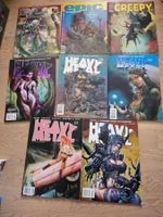 8 Horror Comic Magazine - Heavy Metal,  Creepy, Epic(Marvel)