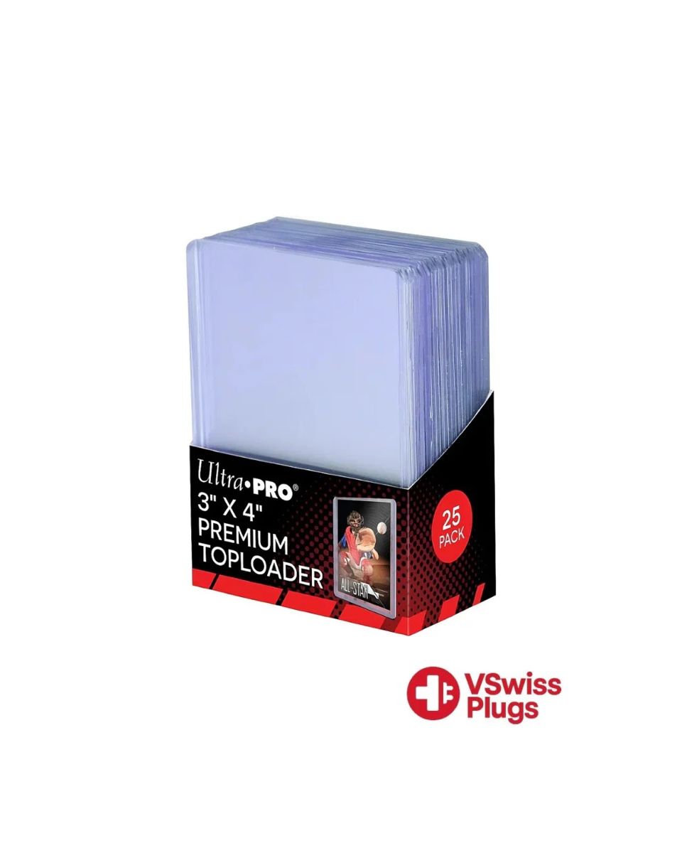 Pokémon Carte collezionabili: Ultra Pro - Protèges Cartes Premium Toploader 3'' x 4'' – Nuovo e nell'imballaggio originale da Conthey venduto da Vswissplugs.com