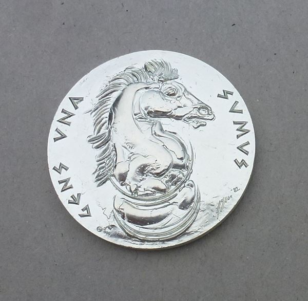 Medaglie: Top ++ Hans Erni Silber Medaille 1982 – Usato da Walkringen venduto da Casablanca777