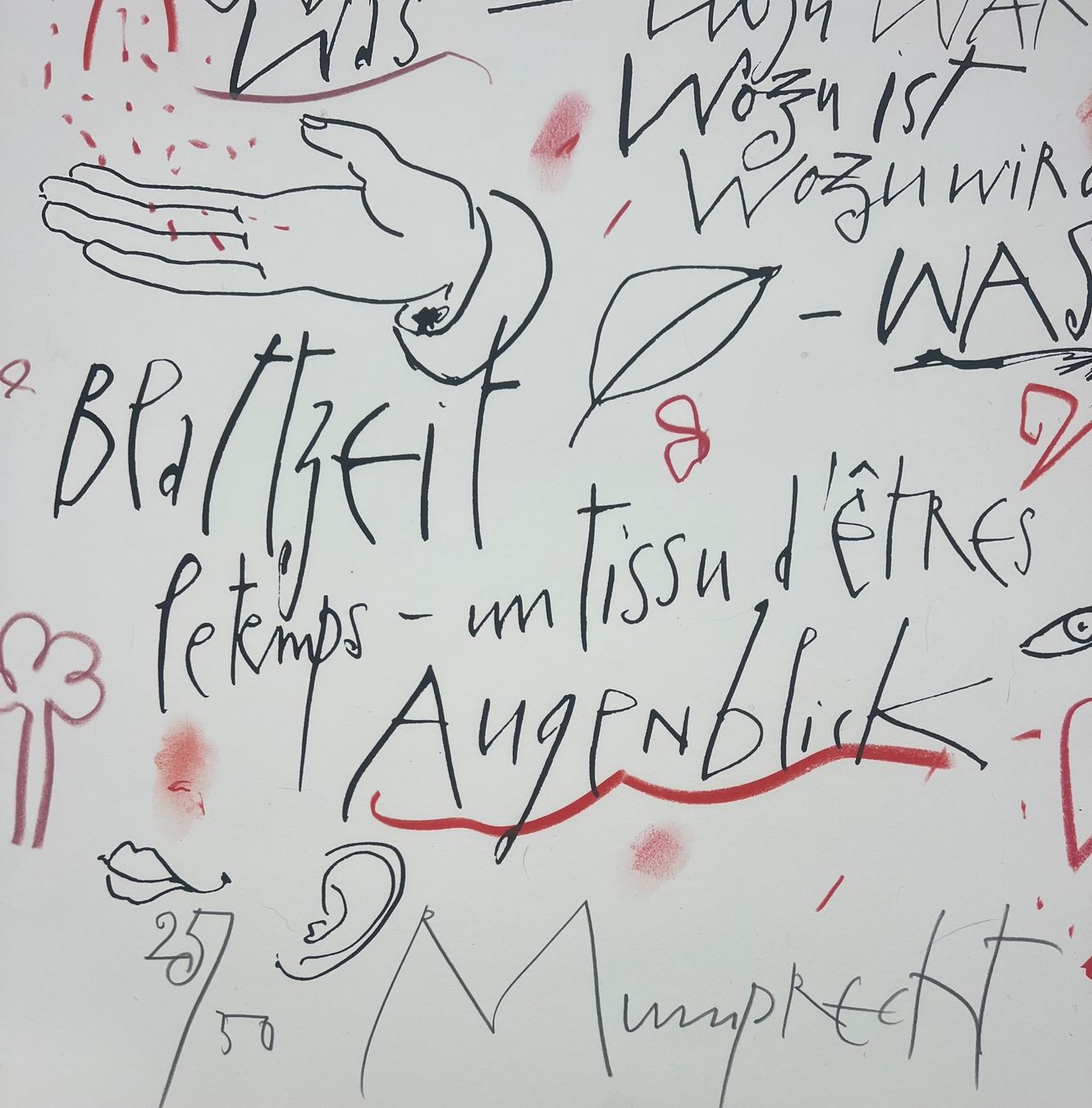 Grafica & Litografie: Rudolf Mumprecht, handkoloriert, handsigniert – Usato da Rain venduto da Pic-Ass 2