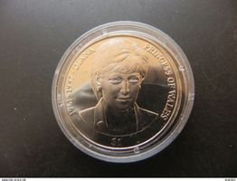 British Virgin Islands 1 Dollar 2007 - Lady Diana