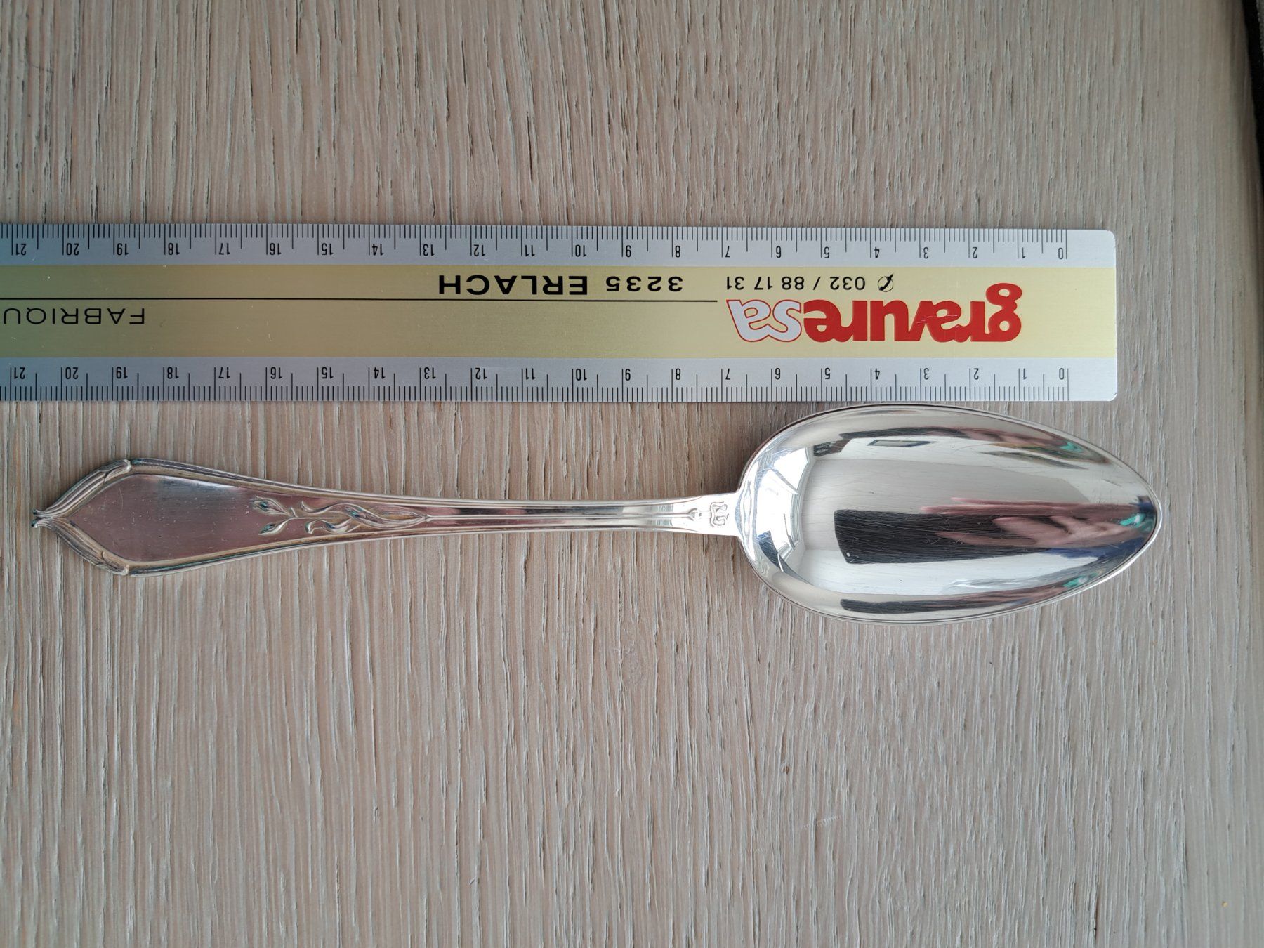 Jezler Cucchiai: Elegante Esslöffel Silber 800 Jezler. – Usato da Bazenheid venduto da derdelorean01