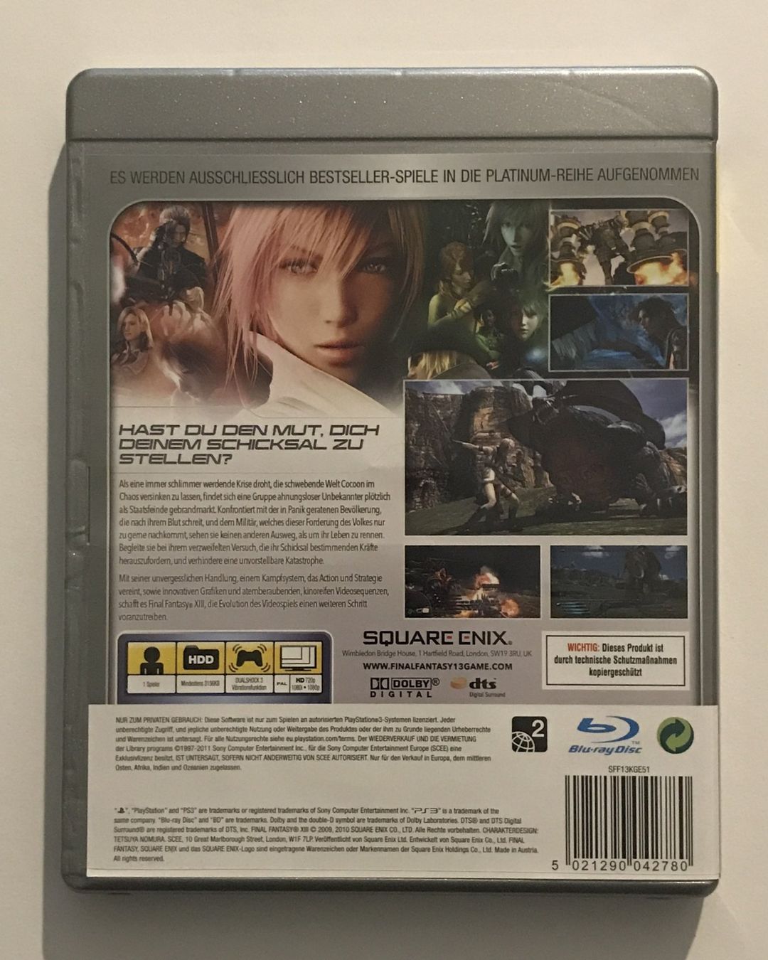 Giochi: PS3 - Final Fantasy XIII – Usato da Allschwil venduto da Bullach 2