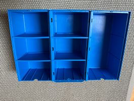 Lego Storage Box blau, ohne Deckel