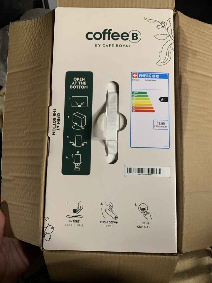 Coffee B Macchine per caffè & Macchine per espresso: CoffeeB by Café Royal Kaffemaschine – Nuovo e nell'imballaggio originale da Opfikon venduto da Safside 4