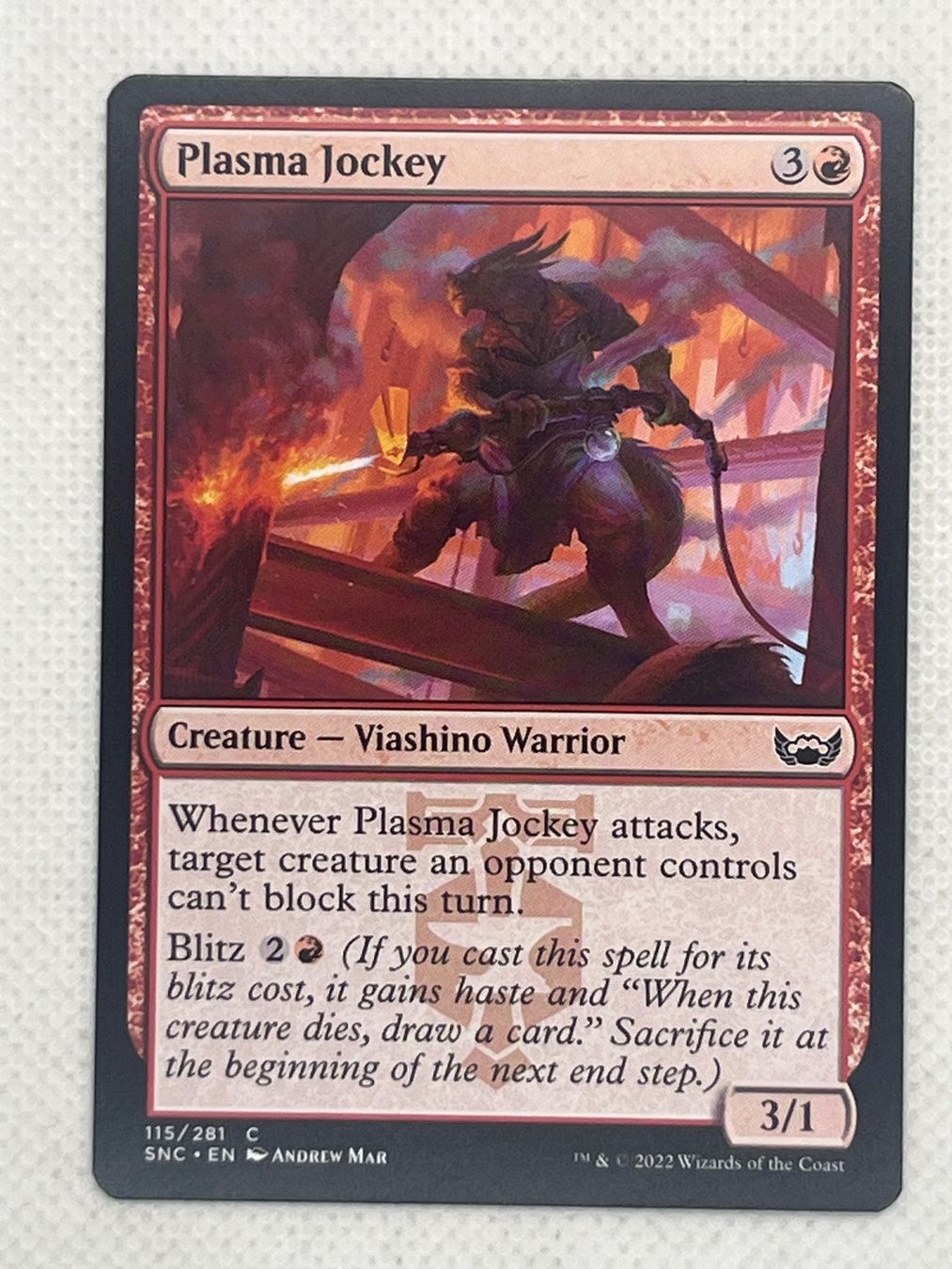 Magic The Gathering Sammelbilder & Trading cards: MTG Plasma Jockey SNC 115 Englisch Common – Gebraucht aus Hinterkappelen von Kim1992