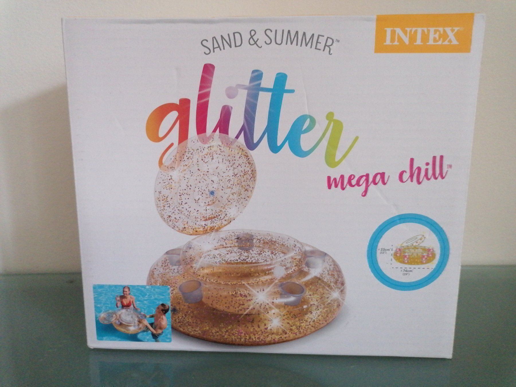 Schwimmbad: Intex Glitzernder Kühlschrank Mega Chill – Neu und originalverpackt aus Bäch SZ von Swissy46