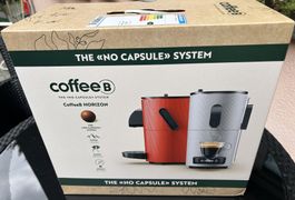CoffeeB Horizon ROT Kaffeemaschine + 6 Pkg. Kaffeeballs