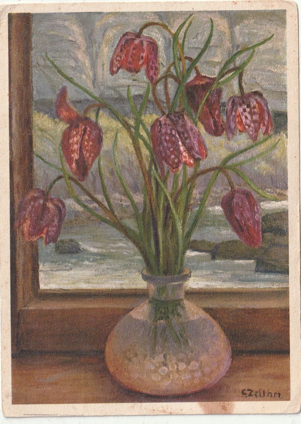 Cartes postales: Blumenkarte – D'occasion à Lumbrein par made02