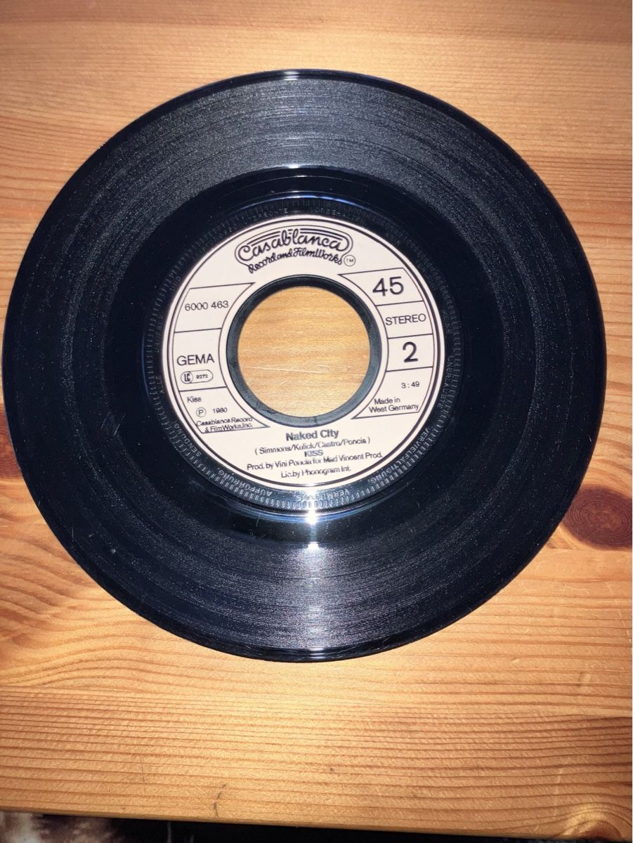 Schallplatten: Kiss singel – Gebraucht aus Bettwiesen von jum_kq5y 3