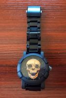 Luxir Punk Uhr Quarz / Montre Punk Luxir noir à Quartz