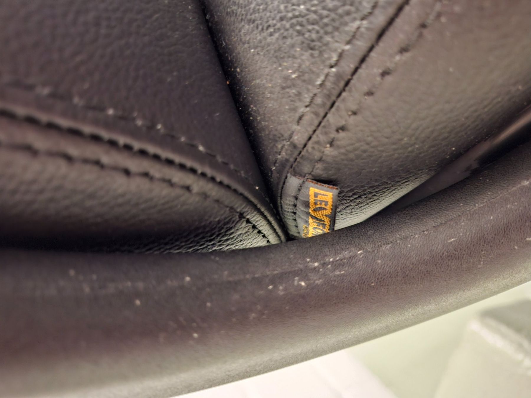 Sedie: Bürostuhl Leder mit Rollen schwarz – Usato da Wettswil venduto da BIGU02 5