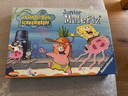 Spongebob Schwammkopf Junior Maleffiz, Ravensburger Spiel 58