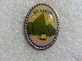 Ansteckpin 216: St. Lucia
