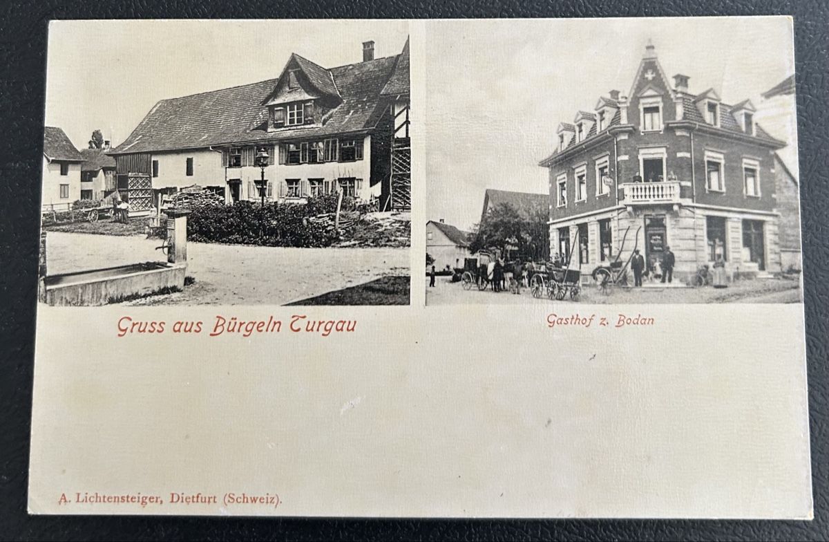 Cartes postales: Gruss aus Bürglen TG – D'occasion à Horw par Tellbub