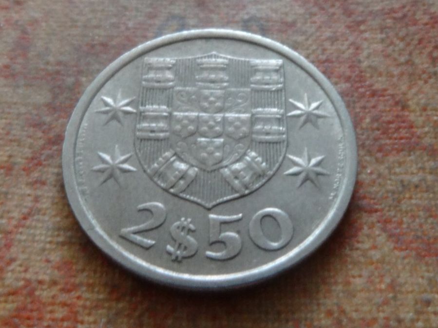 Alle Münzen: PORTUGAL  2.5  Escudos  1985 – Gebraucht aus Romanel-sur-Lausanne von Swift13 1