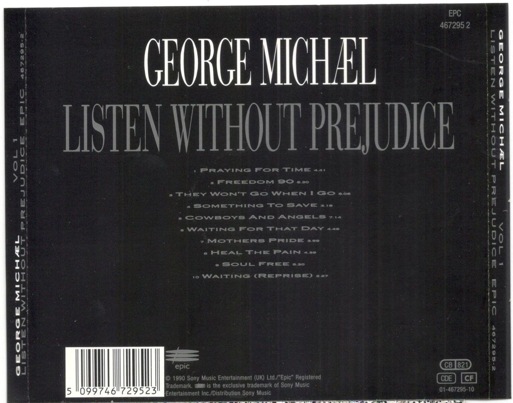 CDs: George Michael CD Listen Without Prejudice – Gebraucht aus St. Margarethen TG von ursk10 1