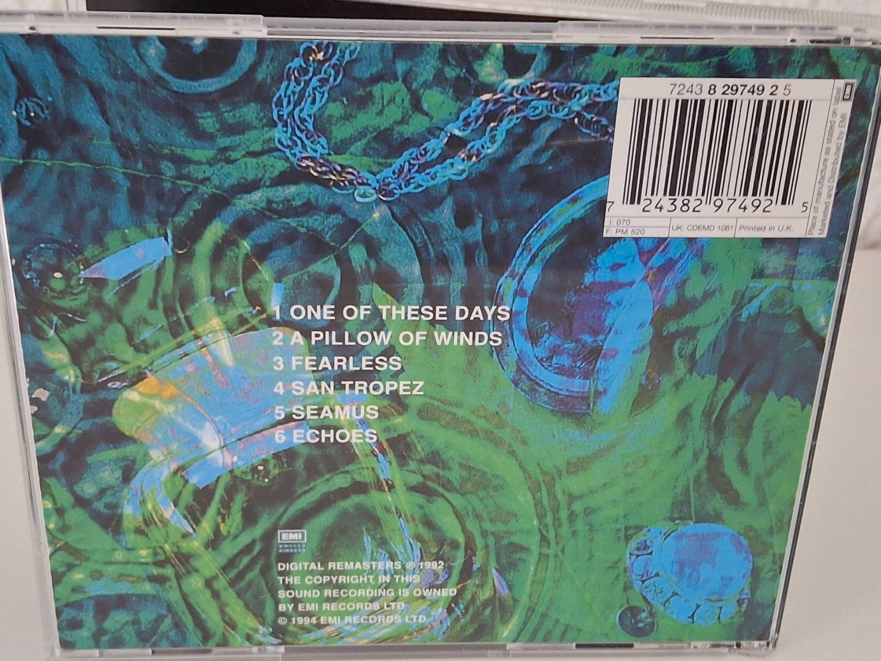 CD: CD Pink Floyd -  Meddle / Remastered – Usato da Aarberg venduto da Jackup1 1