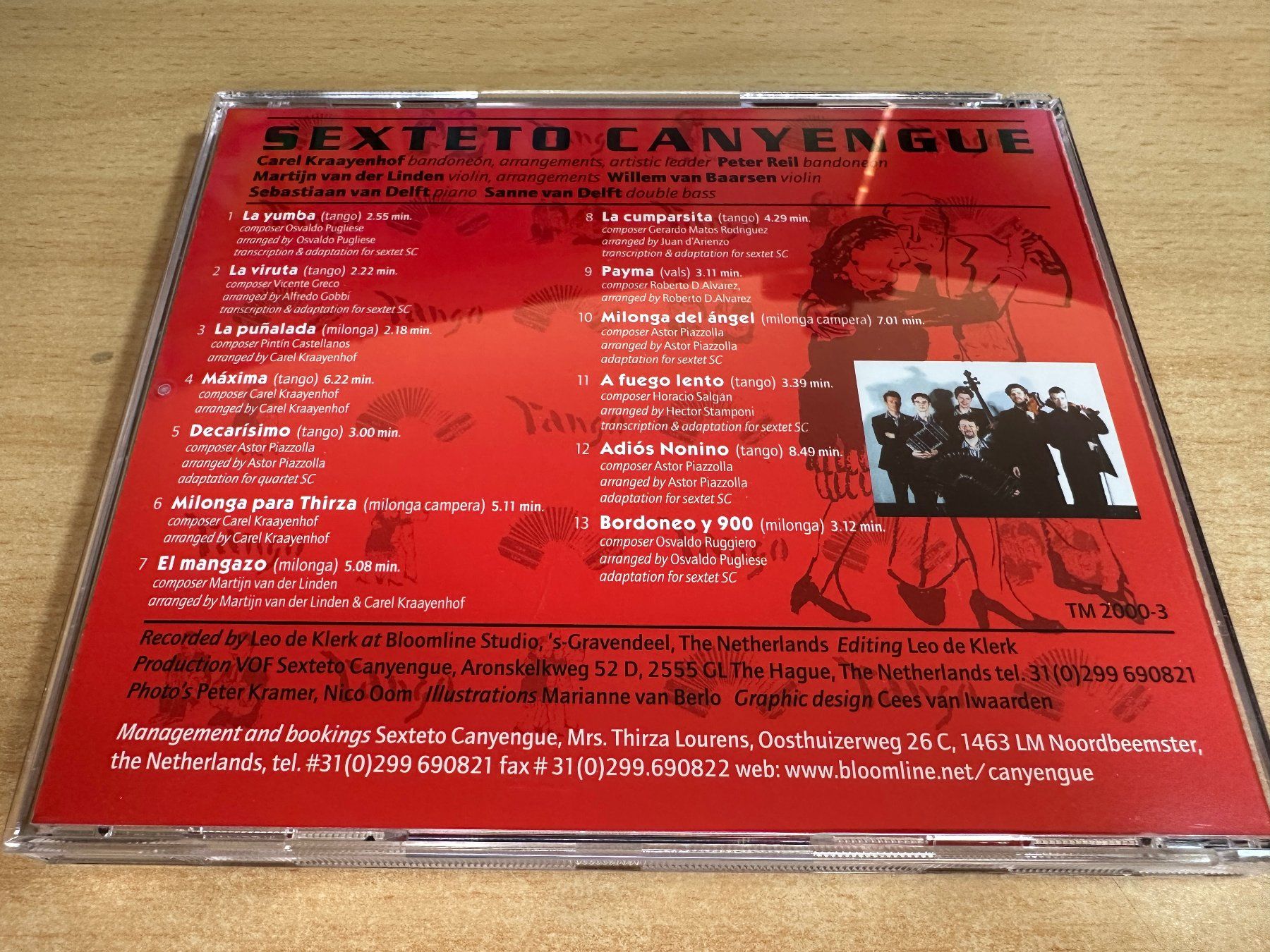 CD: G2 Sexteto Canyengue – Tango Maxima – Usato da Rikon im Tösstal venduto da Alpenmutz 1