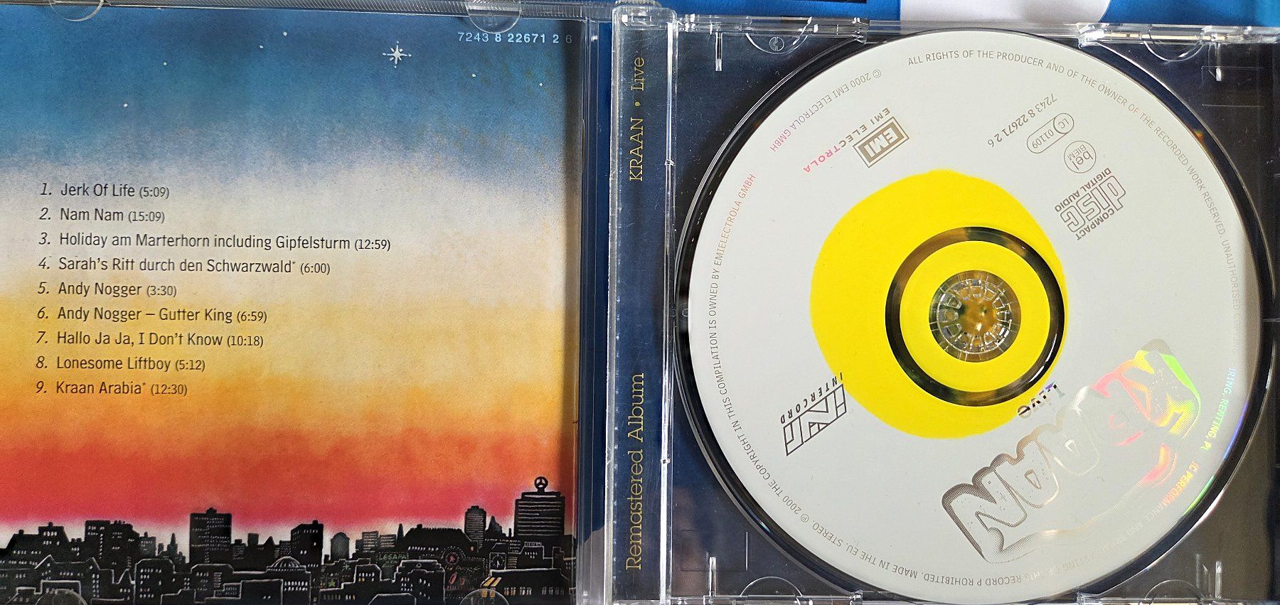 CD: KRAAN - Live - CD – Nuovo (secondo la descrizione) da Biberist venduto da Beaver58 1