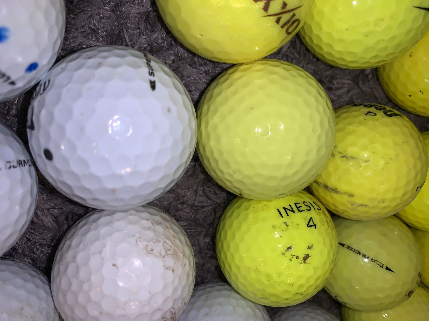 Palloni: 100 Golfbälle weiss/gelb gebraucht – Usato da Münchenbuchsee venduto da Dreamaction67 6