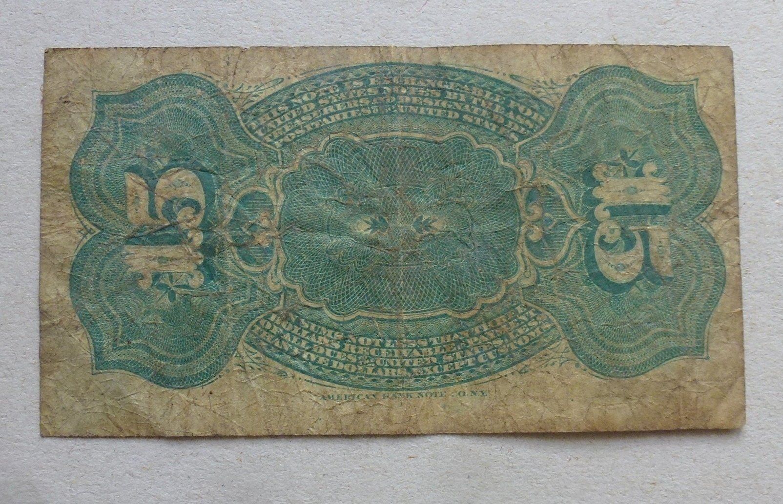 Banconote: USA ++ 15 Cents 1863 – Usato da Walkringen venduto da Casablanca777 1
