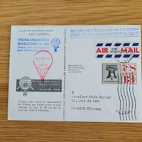 Ballon Flug Of America Clarens Freiballonaufstieg USA 1966