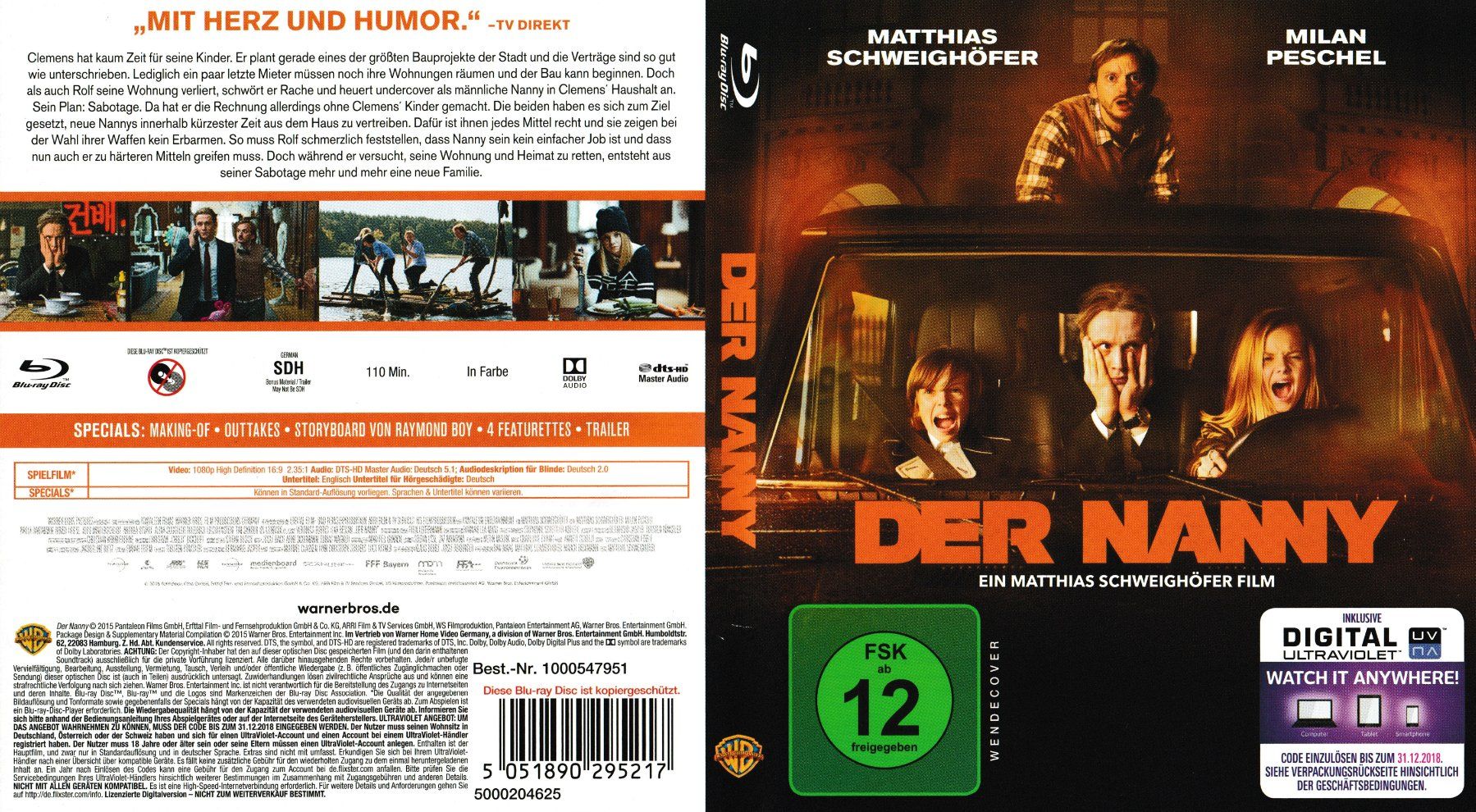 Alle DVDs: Blu-Ray - Der Nanny – Gebraucht aus Langnau am Albis von MediaRescuerKeLoX