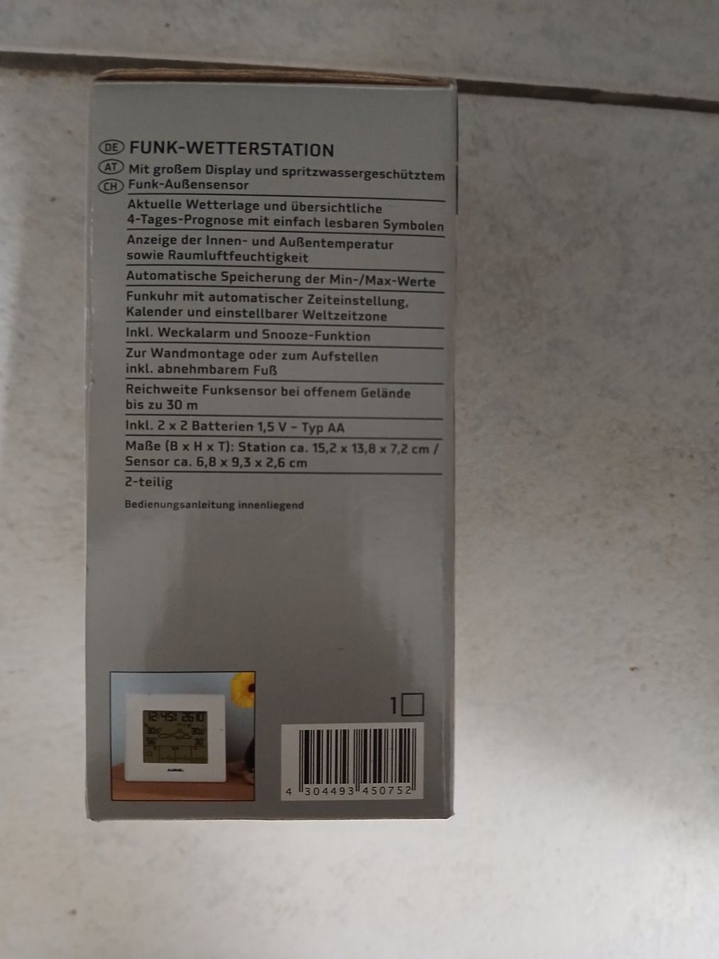 Autres articles pour la maison: Funk-Wetterstation mit Aussensensor Auriol – Neuf (Voir description) à Pfaffnau par lar_nw2l 2