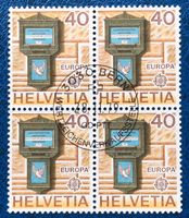4 er Block Nr.630 mit Vollstempel Bern