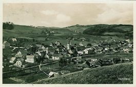 Huttwil BE Flugaufnahme Nr.15814c , 1930